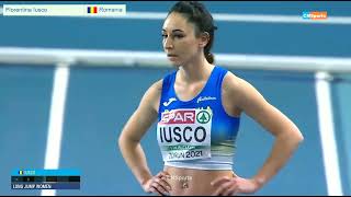 Florentina Iusco  Long Jump  Women EIC Torun 2021 Athletics [upl. by Ettigdirb]