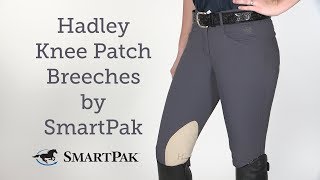 Hadley Knee Patch Breeches by SmartPak Review [upl. by Isborne]