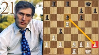 Robert James Fischer Champion of The World  Spassky vs Fischer  1972  Game 21 [upl. by Gilliam]