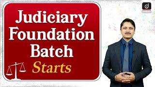 Introducing Judiciary Foundation Batch  Drishti Judiciary  Drishti IAS [upl. by Jackie]