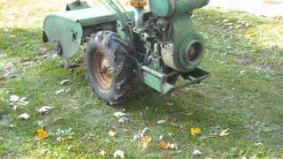 Bolens 1958 Rear tine Power Tiller [upl. by Ecinuahs901]