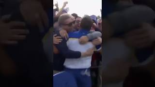 2018 Ryder Cup WINNING moment 🏆 [upl. by Oidualc396]