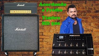 Acordando o Prédio Aviões Timbre POD HD 500  Marshall JTM45 [upl. by Cherilynn413]