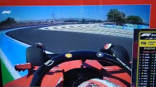 incidente Leclerc GP Francia 2022 [upl. by Nialb]