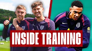 Trent’s Technique 🤩 Mainoos Curler CLINICAL Palmer amp Stones WORLDIE  Inside Training  England [upl. by Durning]