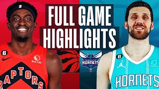 RAPTORS at HORNETS  FULL GAME HIGHLIGHTS  April 2 2023 [upl. by Rratsal]