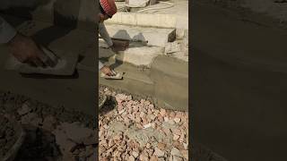 Step Plastering ✅ plaster construction satisfying viralvideo civilengineering fastwork skills [upl. by Leanora]