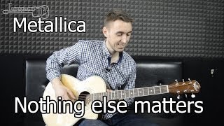 Metallica  Nothing else matters Видео как играть на гитаре [upl. by Nreval]