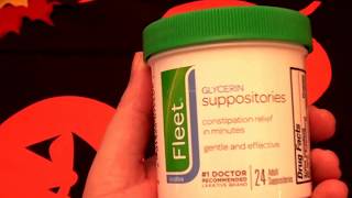 Fleet Glycerin Suppositories Constipation Relief in Minutes 1 Doctor Recommended Laxative Brand [upl. by Mohr]