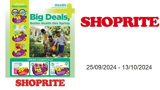 Shoprite specials ZA  25092024  13102024 [upl. by Suriaj]