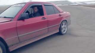 MERCEDES BENZ 190E V8 DRIFT [upl. by Garretson]