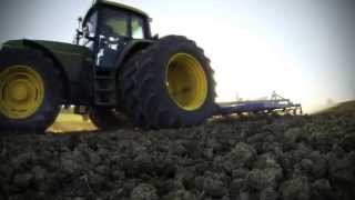 Passage du vibroculteur 2014  John Deere 6800  Vibro CARRE Pentasol GoPro HD [upl. by Yenttihw]