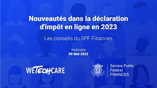 Webinaire  Déclaration dimpôt en ligne en 2023 [upl. by Regen661]