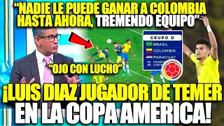 ESTO DICE LA PRENSA PERUANA sobre COLOMBIA y LUIS DIAZ EN LA COPA AMERICA ¡LUCHO JUGADOR de TEMER [upl. by Halie]