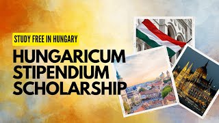 Hungaricum Stipendium Scholarship  Study in Hungary scholarship community trending sopwriting [upl. by Anerehs901]