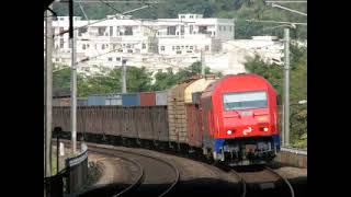 KCR Freight VF02 KCR 8002 Tai Wo [upl. by Naamann696]