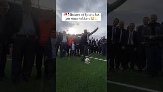 RABONA PENALTY SCORED BY TURKEY SPORTS MINISTER ⚽🇹🇷 [upl. by Edvard]