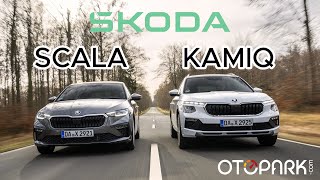 Makyajlı 2024 Škoda Kamiq ve Scala  İlk Sürüş  OTOPARKcom [upl. by Toland740]