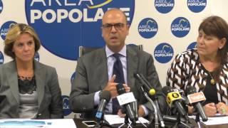 Alfano “Legge di stabilità Non avremmo potuto chiedere di meglio” [upl. by Keavy]