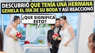 Descubrió que tenía una hermana gemela el día de su boda y así reaccionó [upl. by Aronle233]