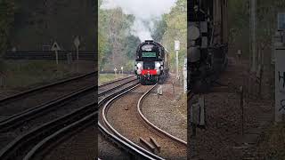 CL5  Clan Line No 35028 31st October 2024 HeritageSteam ClanLine Trains PtarmiganTrains [upl. by Lotta]