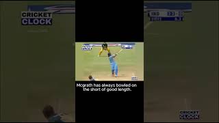 Glenn Mcgrath Sachins biggest nightmare cricket sachintendulkar glennmcgrath [upl. by Eletnahs837]