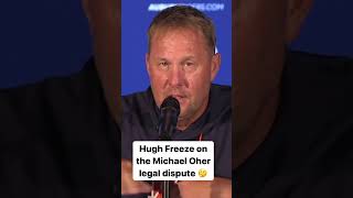 Coach Freeze on The Blind Side star Michael Ohers lawsuit against Tuohy family 🗣️ shorts [upl. by Hugon]