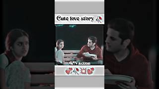 Love At First Sight🥀college love story🥀cute lovebirds🥀love status trending viralshorts love lofi [upl. by Ruosnam955]