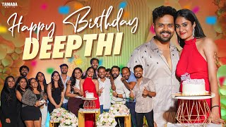 Happy Birthday Deepthi  Birthday Celebration 🥳  Nikhil Vijayendra Simha [upl. by Aerdnael]