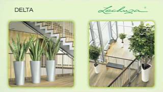 Lechuza  how assemble self irrigation planter and how plant flower [upl. by Nico367]