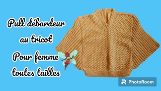 Pull débardeur pour femme au tricot toute tailles… [upl. by Avilys]