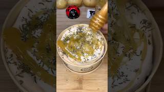 👩🏼‍🍳 Recette  Mont d’or rôtie au miel 🍯🧀 food cook eat cooking cheese asmr recipe [upl. by Yeung564]