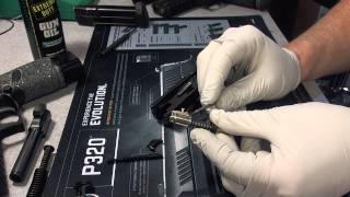 SIG Sauer P320 SlideStriker disassembly [upl. by Fairley]