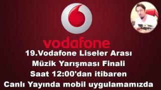 Vodafone Freezone 19 Liselerarası Müzik yarışması başlıyorSeviyorsanÇıkSöyle [upl. by Ailemrac]