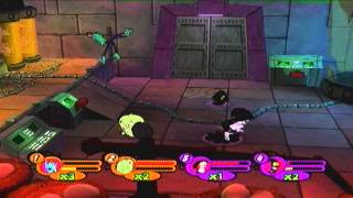 The Grim Adventures of Billy amp Mandy The Video Game  Greens Vs Blacks [upl. by Dent337]