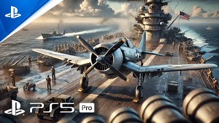 Battle of Midway PS5 Gameplay – Intense Action amp Stunning Graphics Call of Duty [upl. by Scibert]