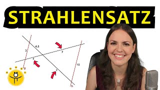 STRAHLENSATZ über Kreuz – Strahlensätze xFigur [upl. by Aicemak]