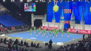 GreenUp County High School  Cheerleading 2024 [upl. by Malsi]