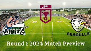 Mackay Cutters vs Tweed Seagulls BMD Premiership 2024 Round 1 Match Preview [upl. by Aicelaf603]