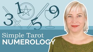 The Tarot Numbered Cards  tarot numerology for beginners [upl. by Eniledgam]