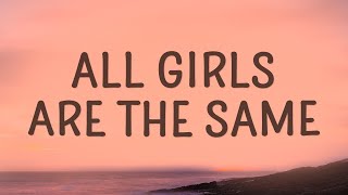 Juice WRLD  All Girls Are The Same Lyrics [upl. by Anaehr]