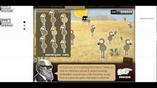 Discovers Charles Darwins Evolution Game [upl. by Lantha]