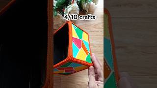 410 DIY Box Decoration ideas  crafts  best out of waste  shorts [upl. by Miranda707]