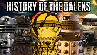 The HISTORY of the Daleks Genesis to The Time War to Resolution  19632020 [upl. by Aihppa740]