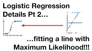 Logistic Regression Details Pt 2 Maximum Likelihood [upl. by Retsel]