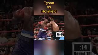 🔥 Tyson and Holyfield First fight Highlights and knockdowns boxing mma ufc [upl. by Aralomo]