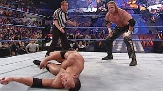 Rob Van Dam vs The Rock SmackDown October 25 2001 [upl. by Vallonia]