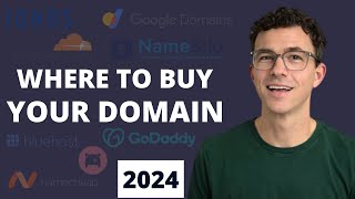 Where to Buy a Domain in 2024 Best Domain Name Registrars 2024 [upl. by Klina]