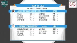 Ulverstone Mens 2nd Grade v Latrobe Demons Senior Men 2nd Grade [upl. by Selda]