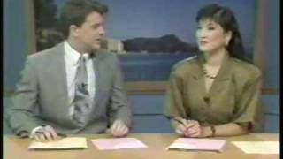 KGMB 9 NEWS AT 5 HAWAII MONTAGE  DECEMBER 1992 [upl. by Oremoh]